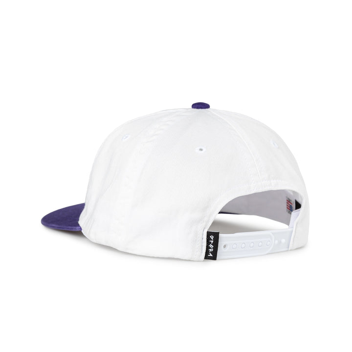 Repeat Pea 6 Panel Hat | Purple