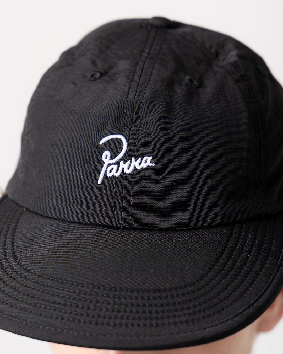 Signature 6 Panel Hat | Black