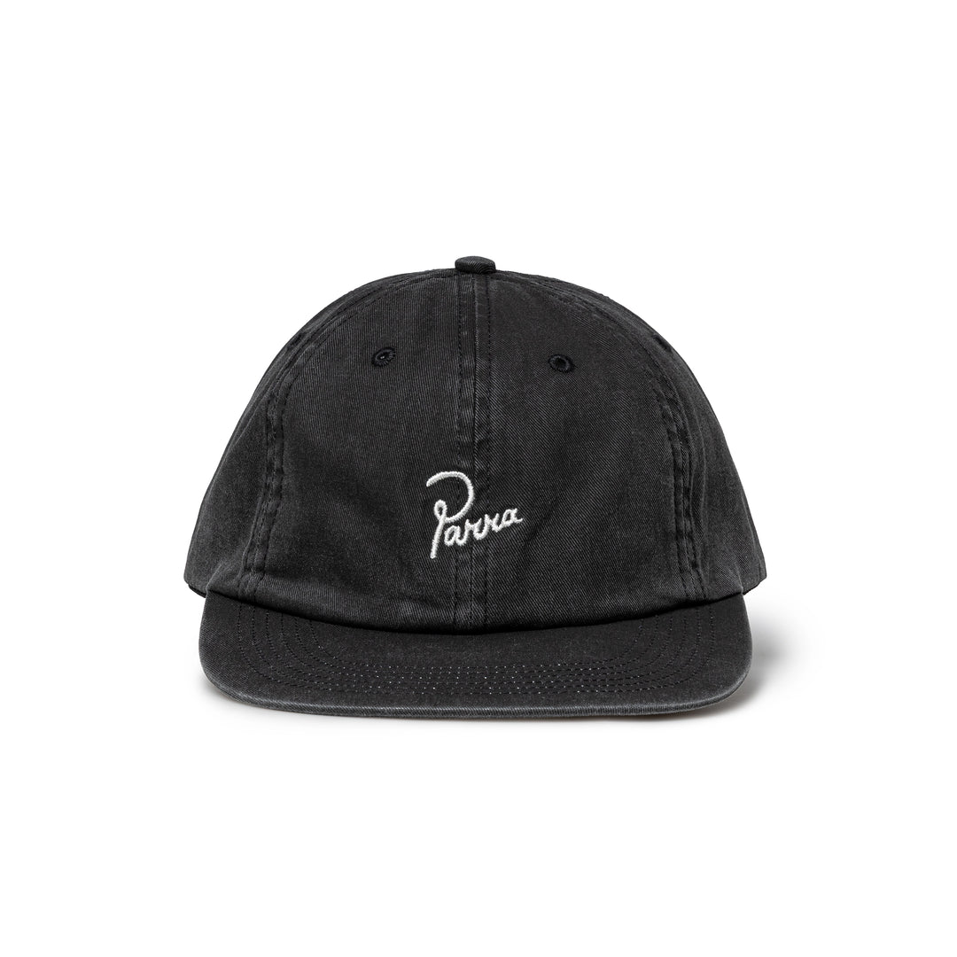 Signature 6 Panel Hat | Black