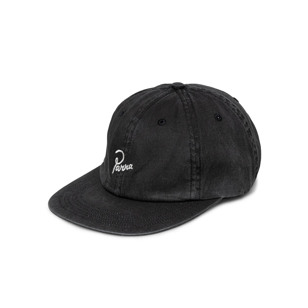 Signature 6 Panel Hat | Black
