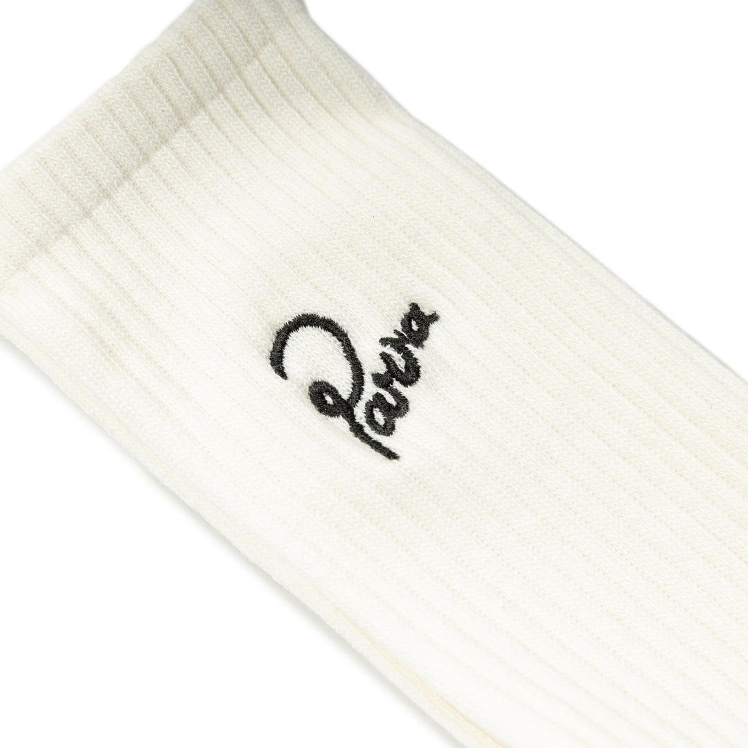 Signature Socks | White