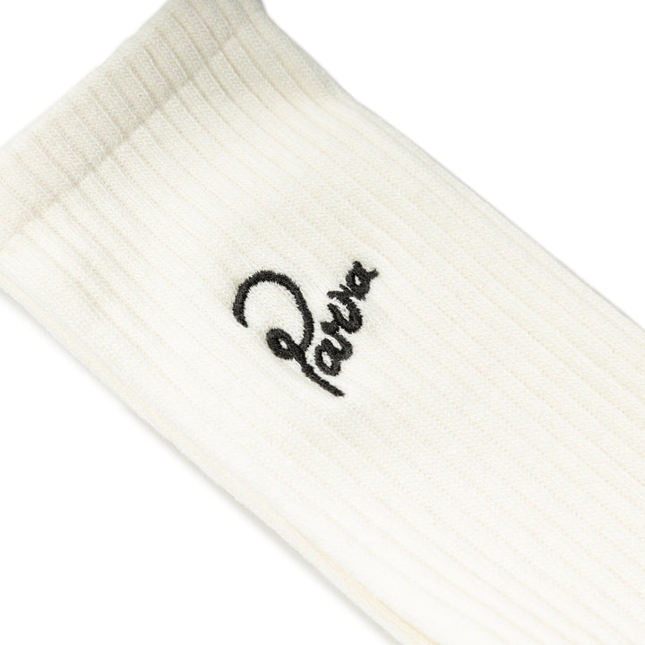 Signature Socks | White