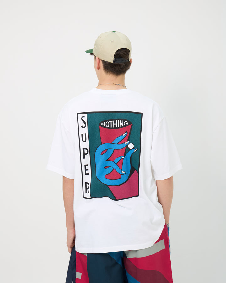 Super Nothing Tee | White