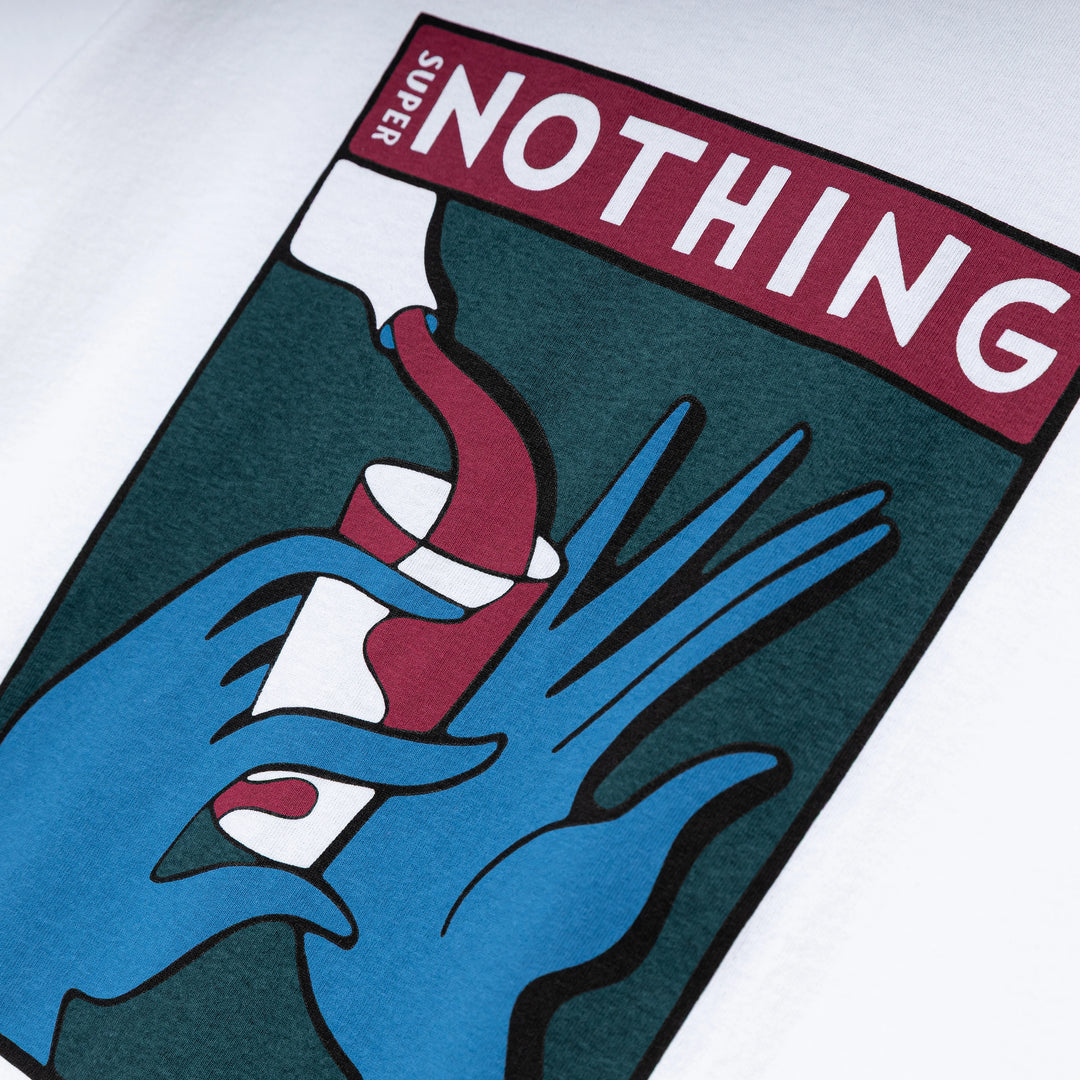 Super Nothing Tee | White