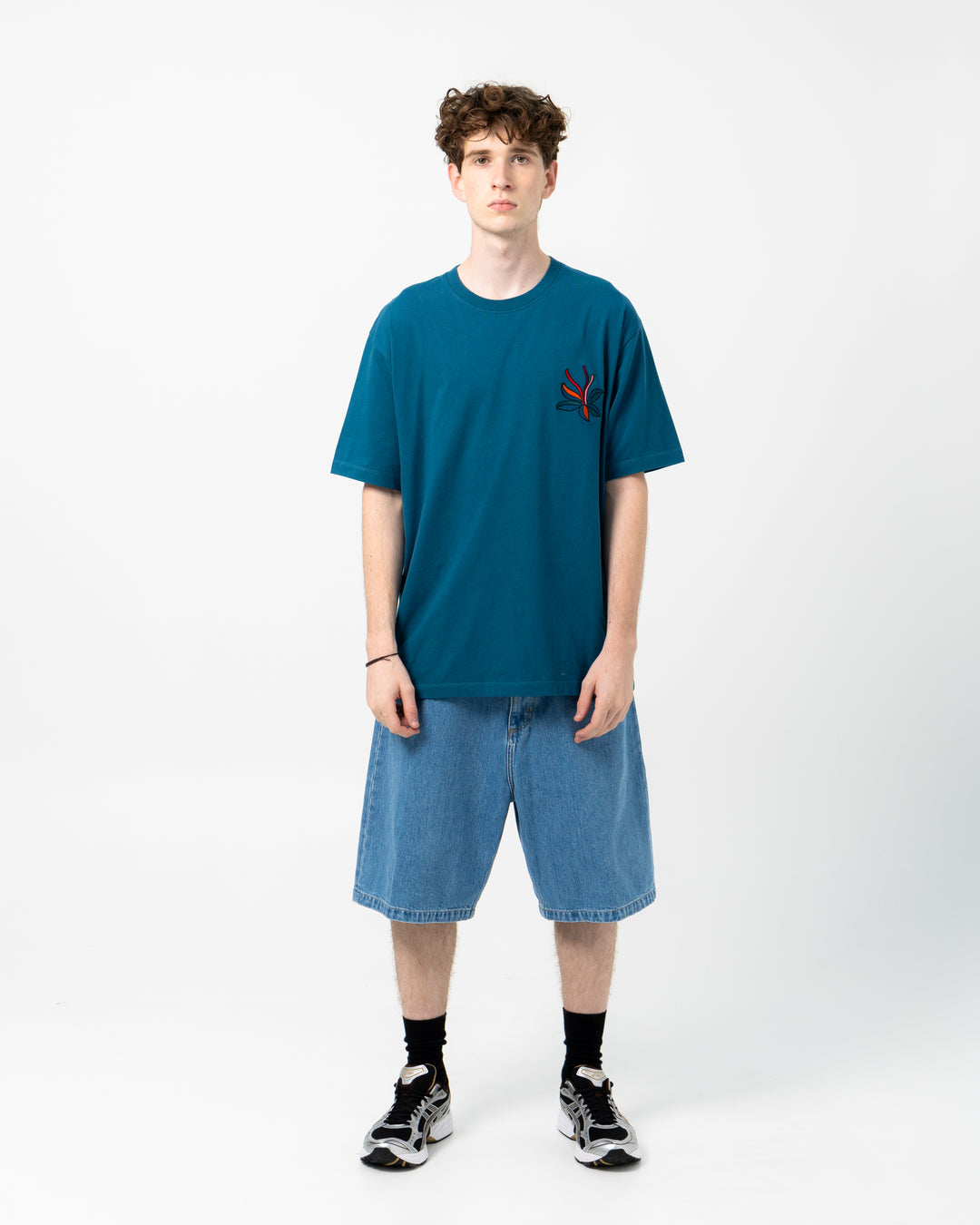 The Stand Off Tee | Deep Sea Green