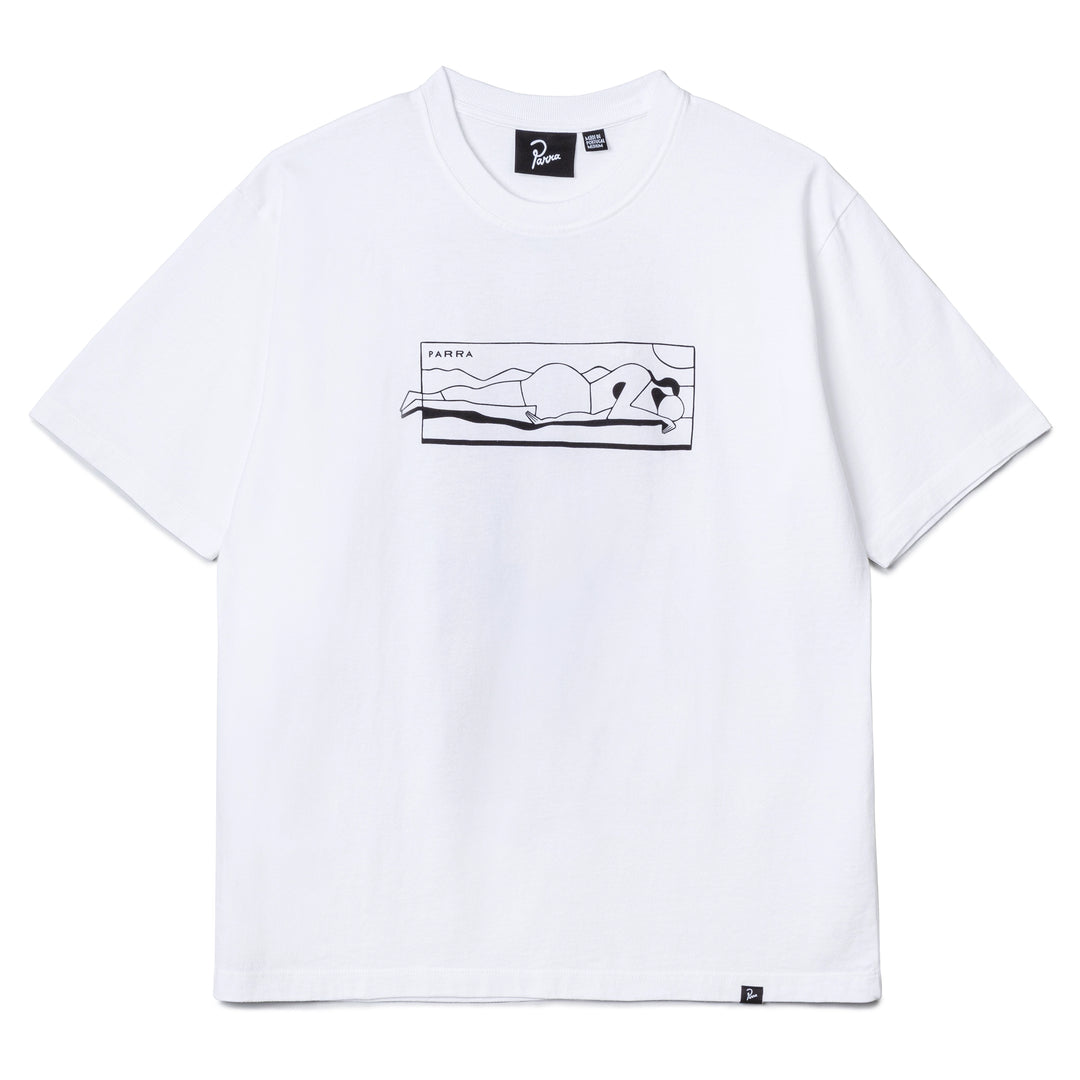 Vertical Thoughts Tee | White