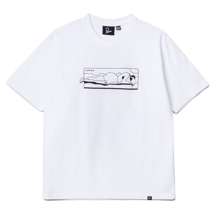 Vertical Thoughts Tee | White