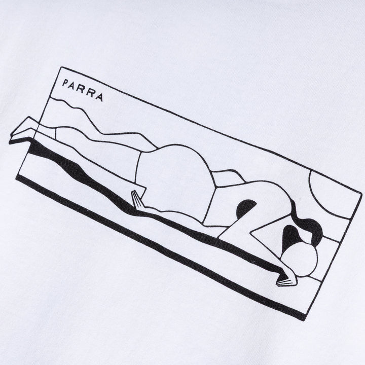 Vertical Thoughts Tee | White