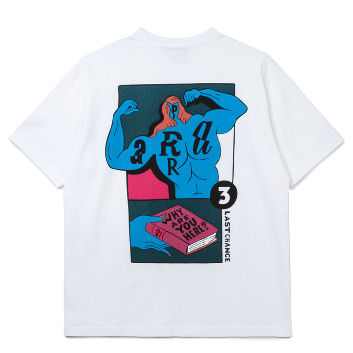 Why Are You Here Tee | White