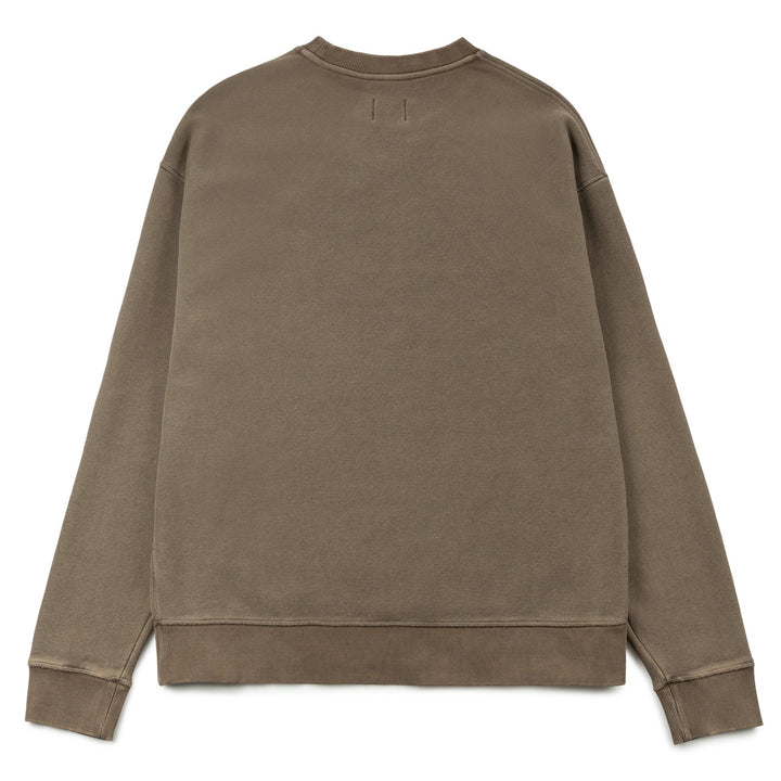 Classic Washed Crewneck Sweater | Morel