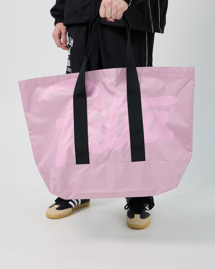 Oversized Tote Bag | Cameo Pink
