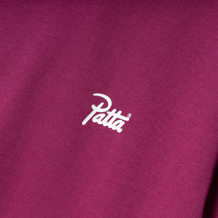 Script Logo Tee | Boysenberry