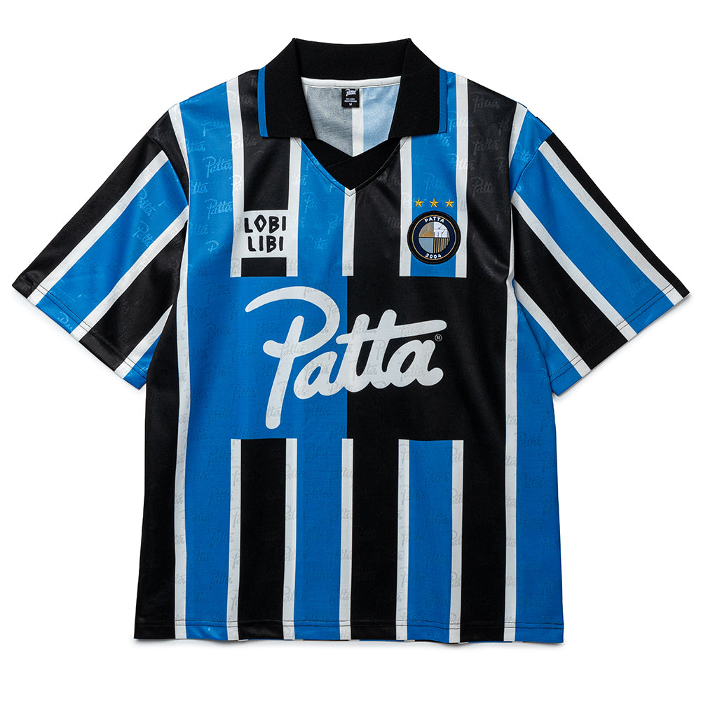 Patta Stripe Football Jersey | Blue