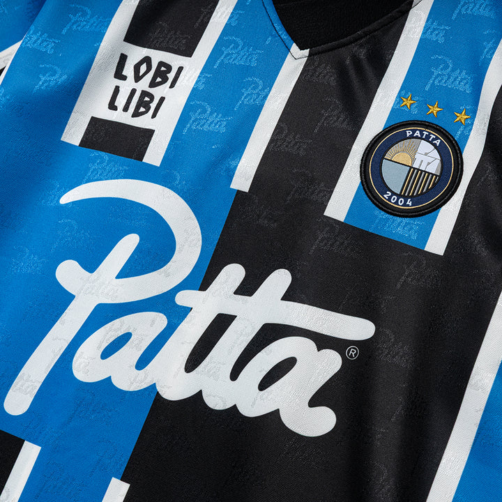 Patta Stripe Football Jersey | Blue