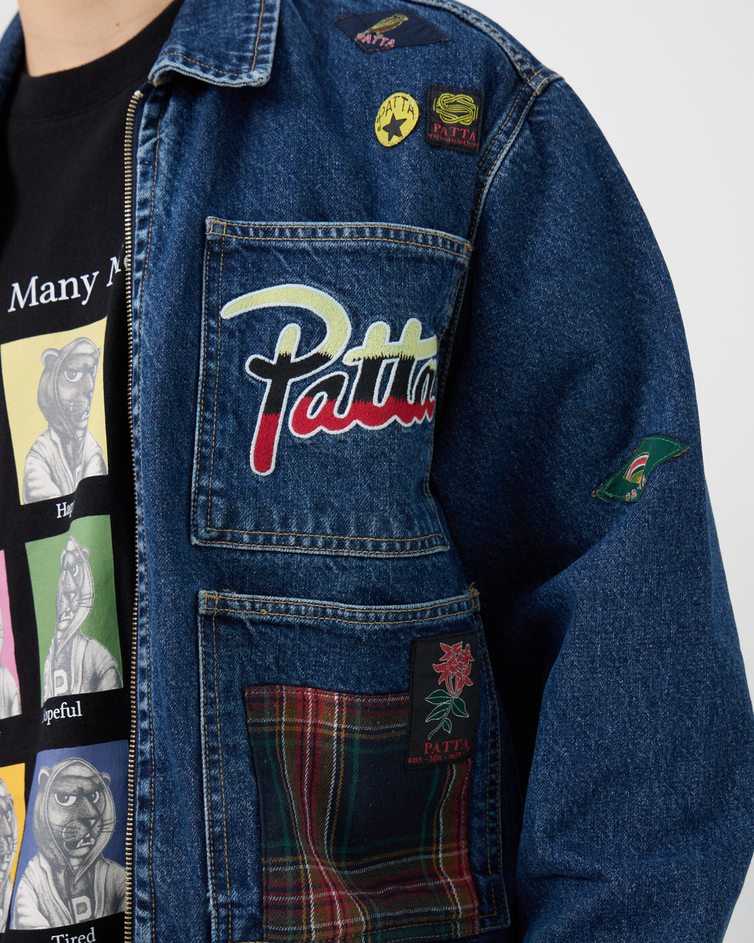 Whole Lotta Labels Denim Jacket | Light Blue Denim