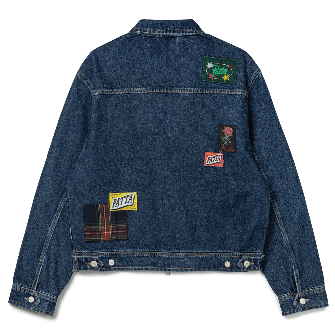 Whole Lotta Labels Denim Jacket | Light Blue Denim