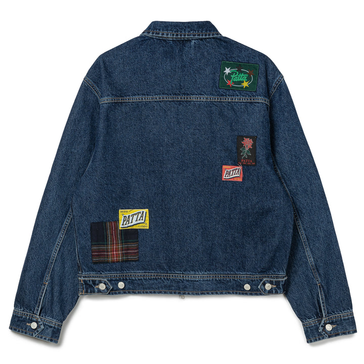 Whole Lotta Labels Denim Jacket | Light Blue Denim