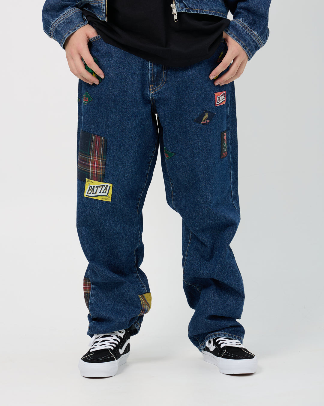 Whole Lotta Labels Denim Pants | Blue Denim