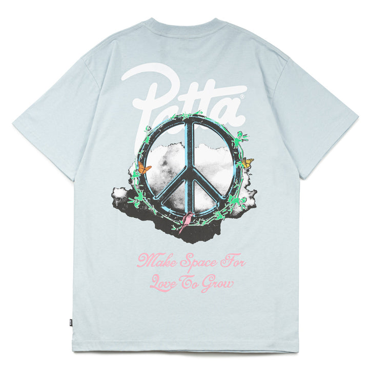 Xerox Peace Tee | Dusty Blue