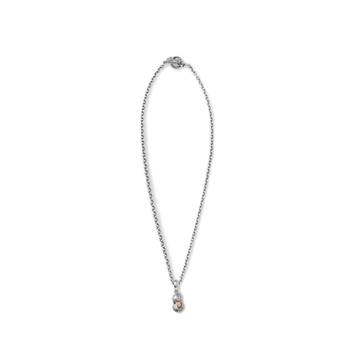 Bero Tatoo Peanuts Chain (Round) | Silver Rose Gold
