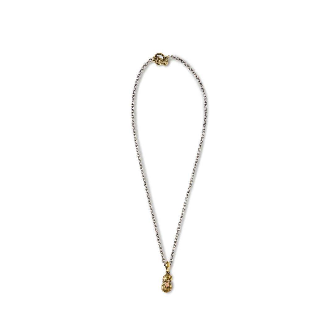 Bero Tatoo Peanuts Chain (Round) | Brass Silver