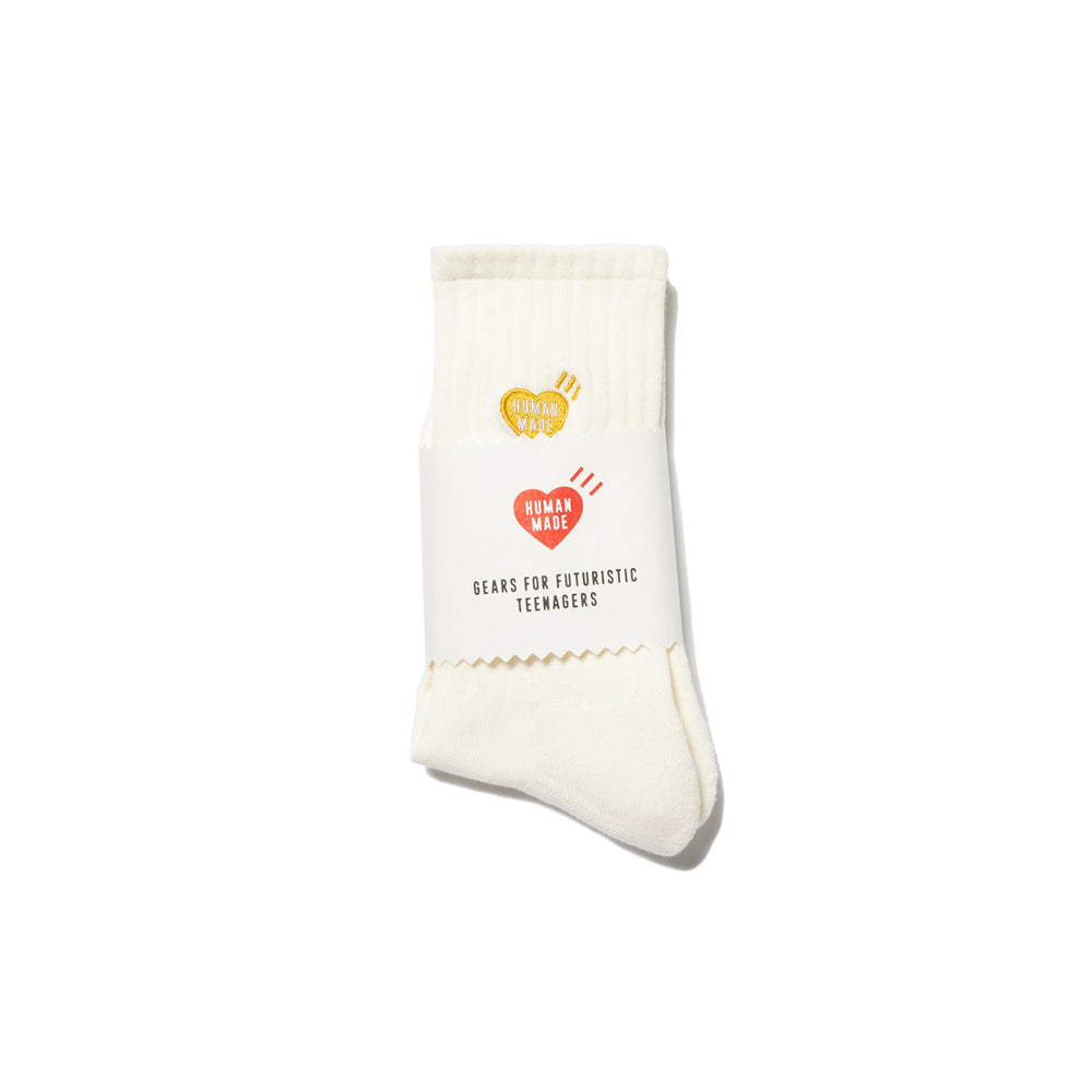 Pile Socks | White