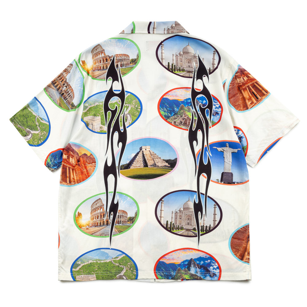 7 Wonder Camp Shirt | White