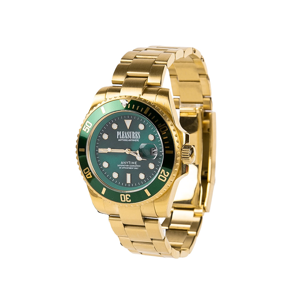 Anytime Watch | Gold Green