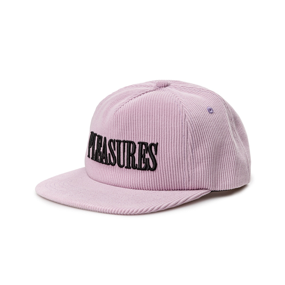 Onyx Corduroy Snapback | Lavender