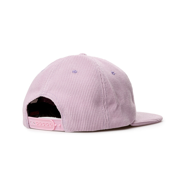 Onyx Corduroy Snapback | Lavender