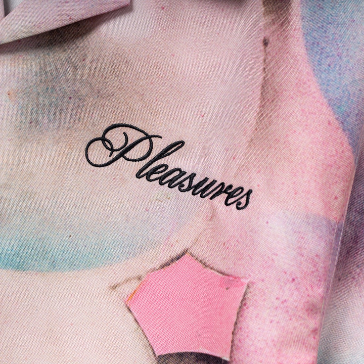 Pearl Button Up Shirt | Pink