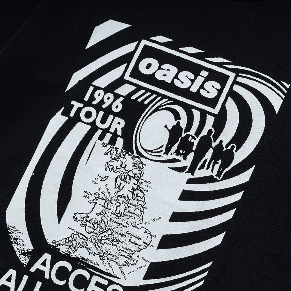Pleasures x Oasis All Access Tee | Black