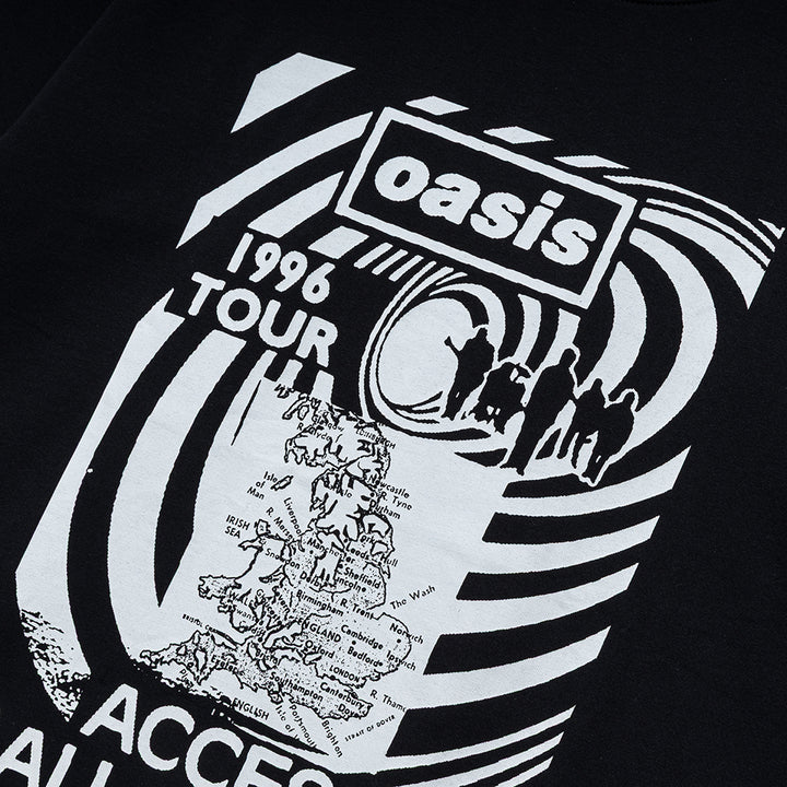 Pleasures x Oasis All Access Tee | Black