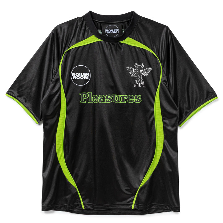 Pleasures x Boiler Room Aqua Soccer Jersey | Black