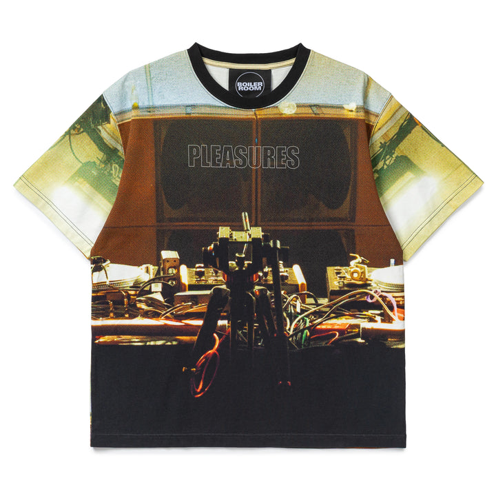 Pleasures x Boiler Room Venue Heavyweight Tee | Multi
