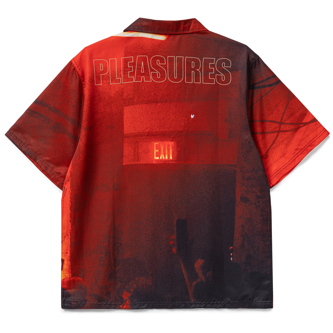 Pleasures x Boiler Venue Button Up | Red