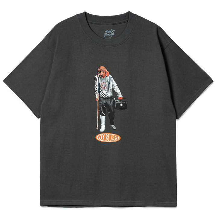 Pleasures x Daft Punk Da Funk Tee | Faded Black