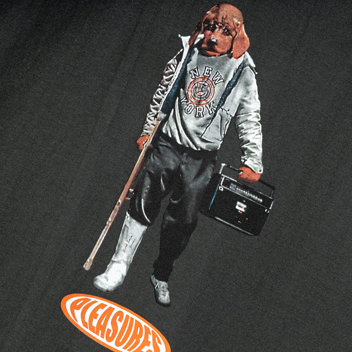 Pleasures x Daft Punk Da Funk Tee | Faded Black