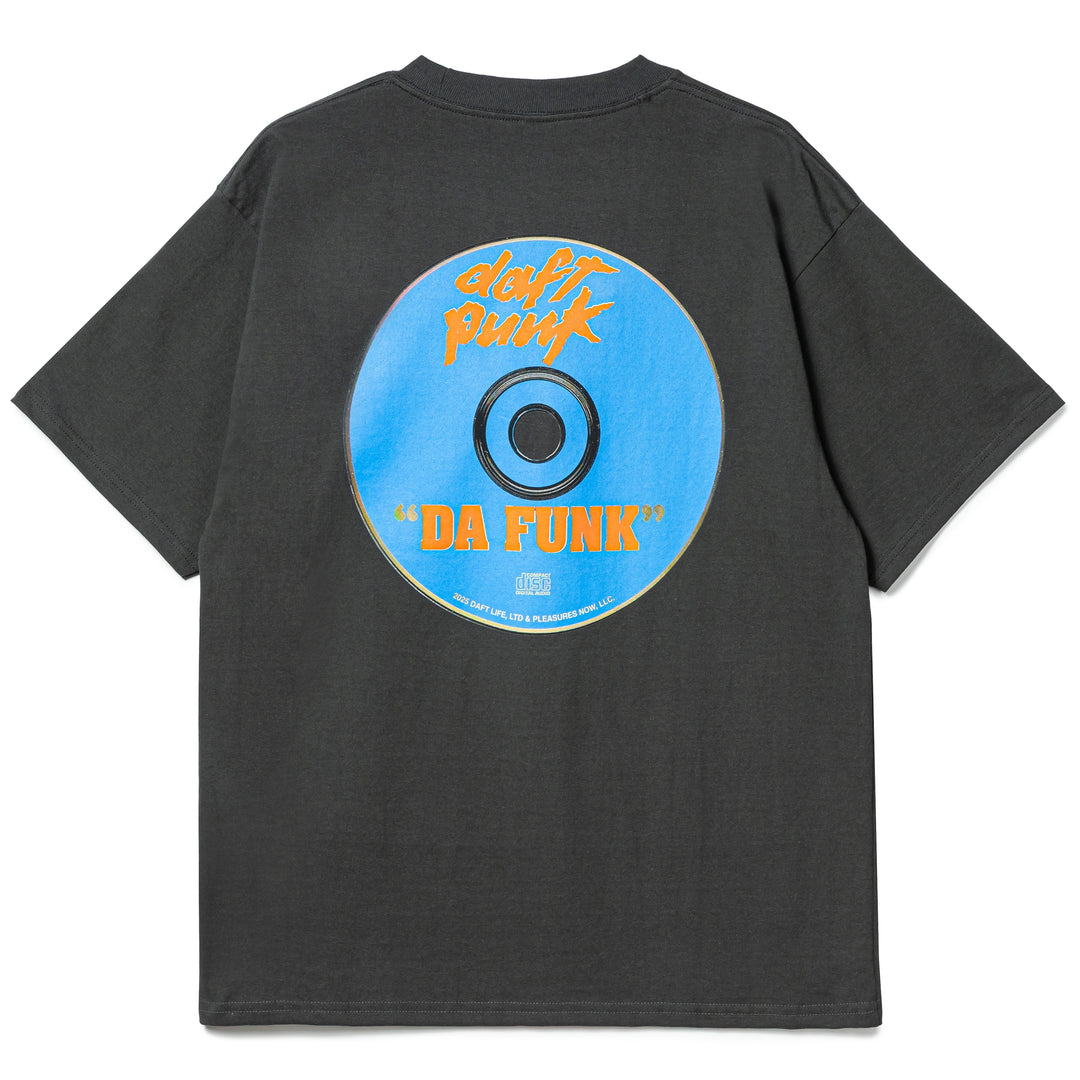 Pleasures x Daft Punk Da Funk Tee | Faded Black