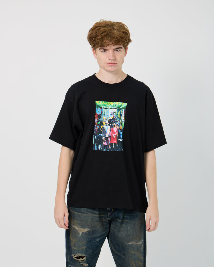 Pleasures x Daft Punk Harajuku Tee | Black