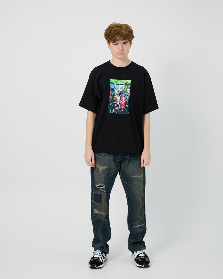 Pleasures x Daft Punk Harajuku Tee | Black