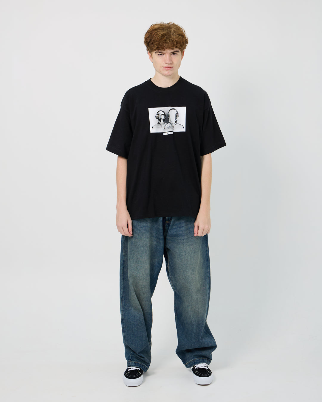 Pleasures x Daft Punk Inverted Tee | Black