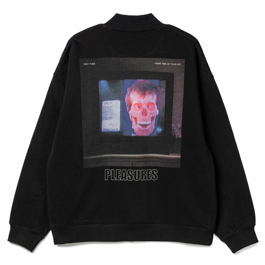 Pleasures x Daft Punk Primetime Quarter Zip | Black