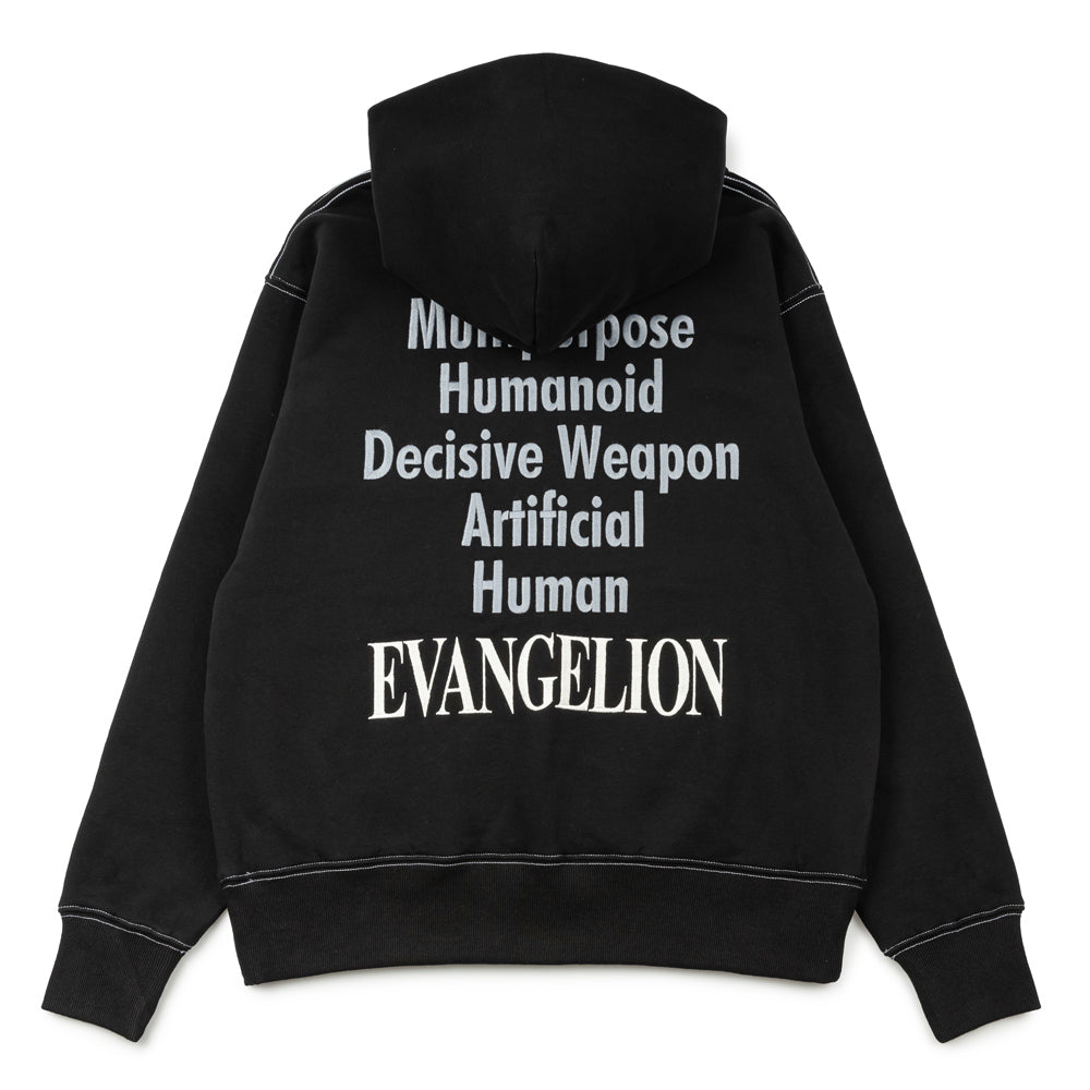 Pleasures x Evangelion Artificial Human Hoodie | Black