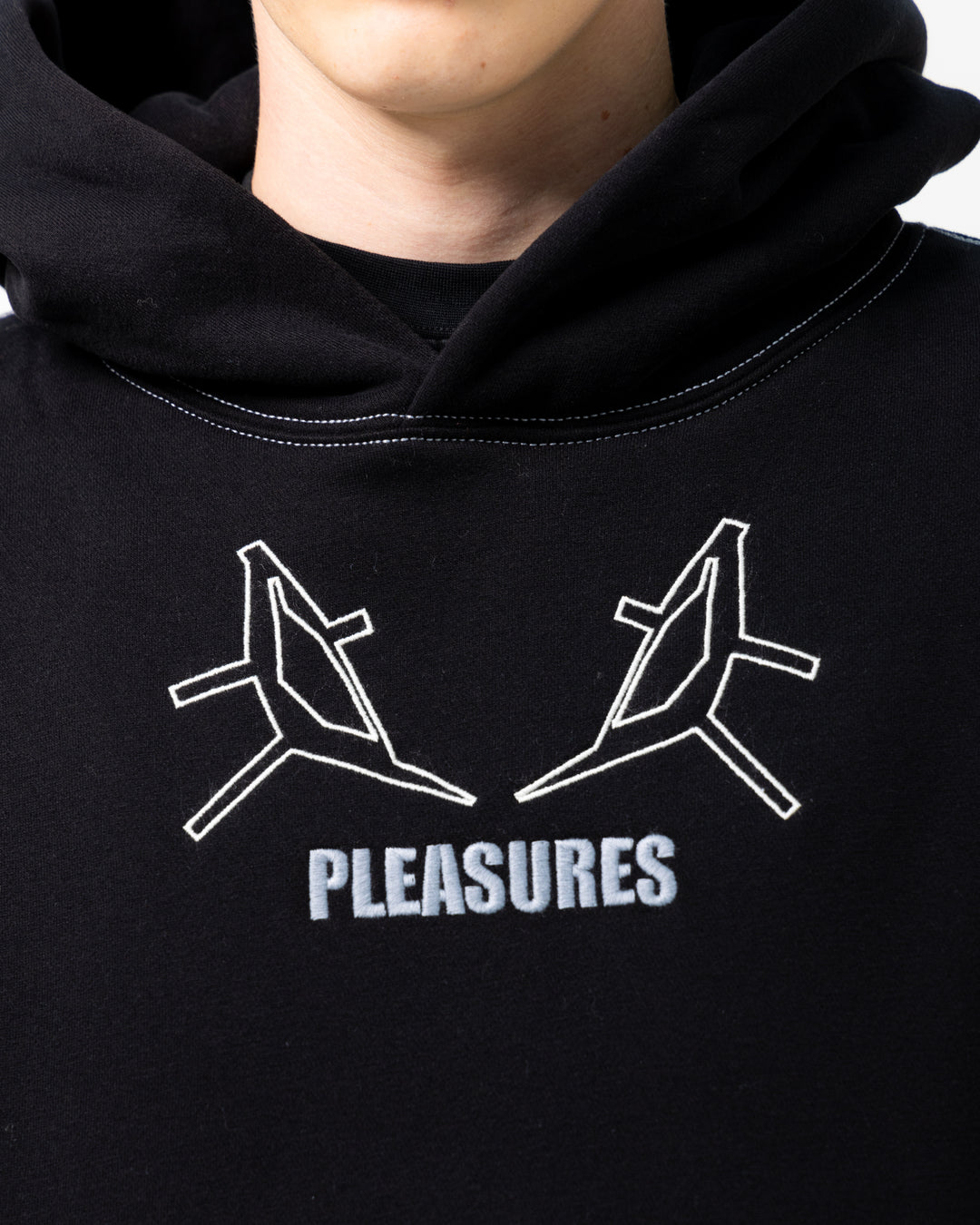 Pleasures x Evangelion Artificial Human Hoodie | Black