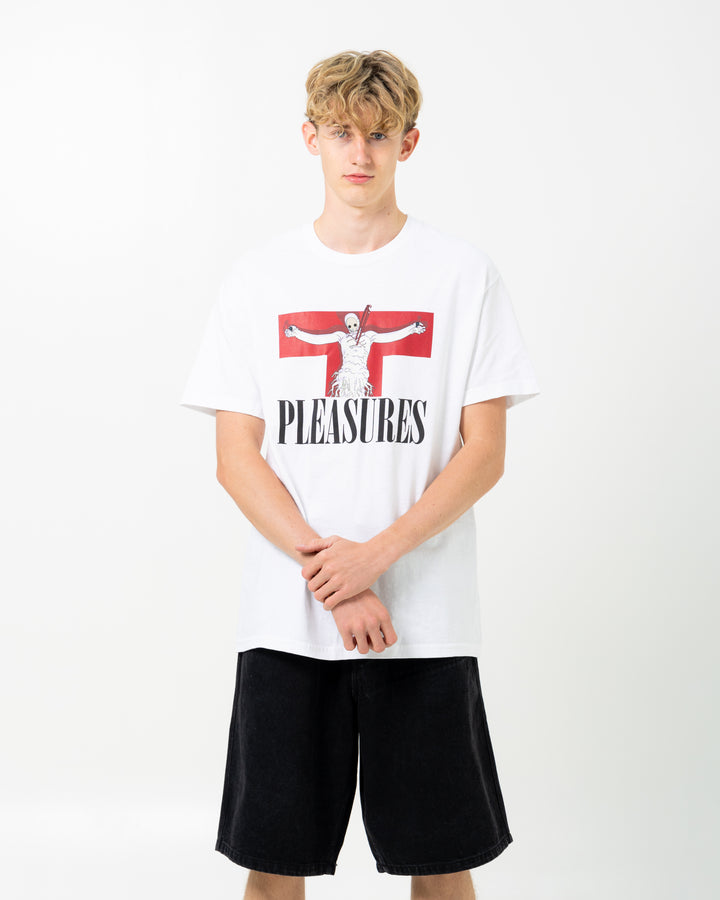 Pleasures x Evangelion Lilith Tee | White