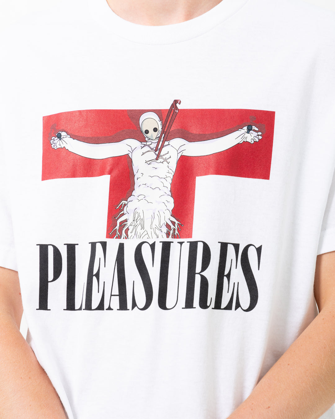 Pleasures x Evangelion Lilith Tee | White