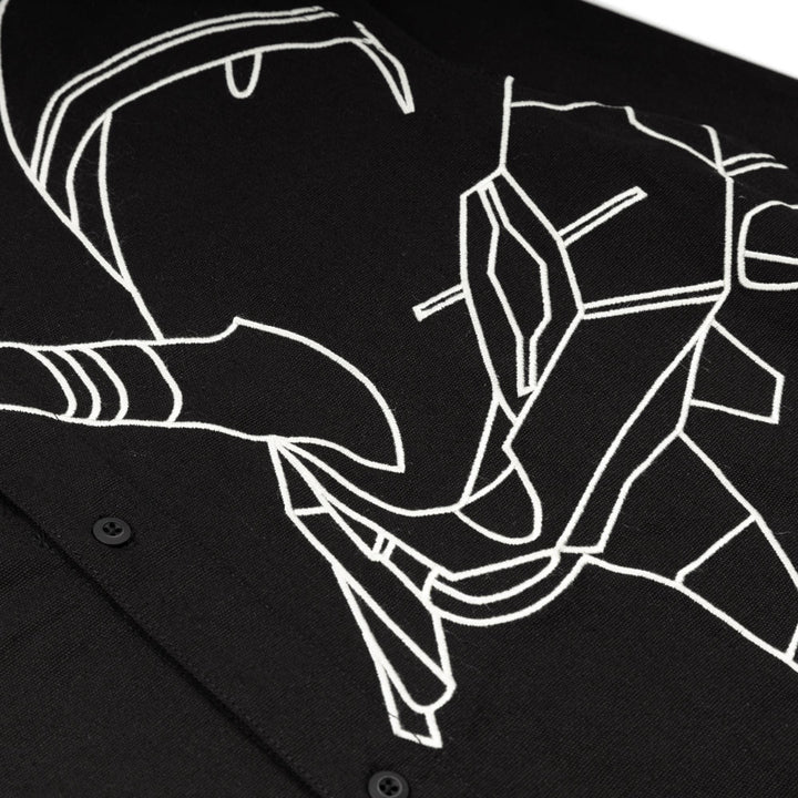 Pleasures x Evangelion Longinus Work Shirt | Black