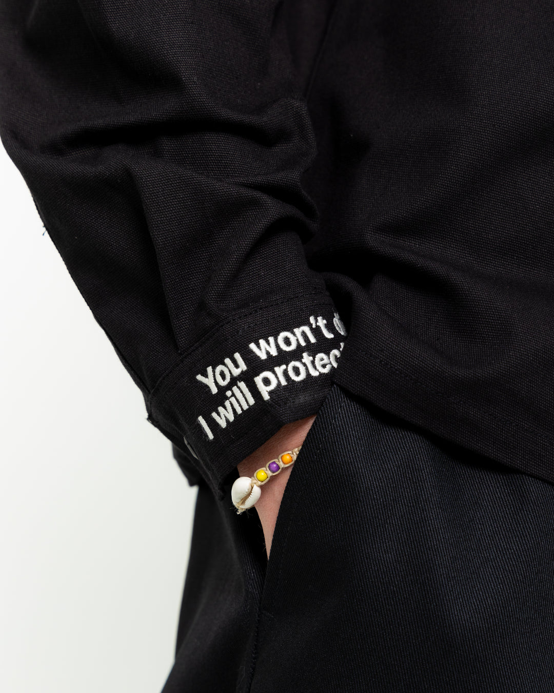 Pleasures x Evangelion Longinus Work Shirt | Black