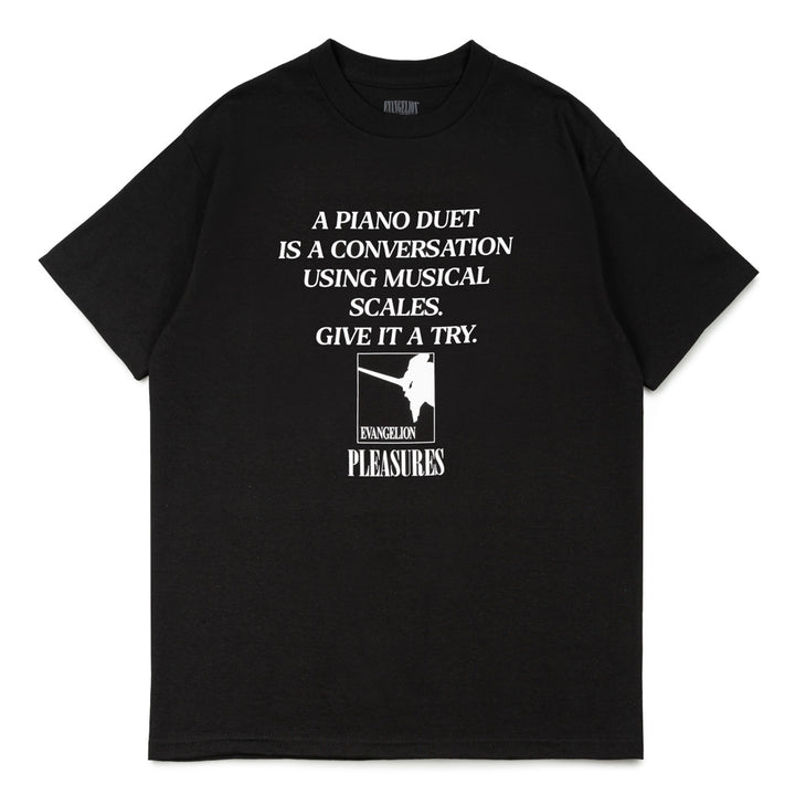 Pleasures x Evangelion Piano Tee | Black